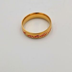 Golden tone ring -  Luminescent